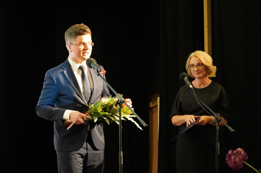 Piotr Zubowski na gali XIII edycji nagrody honorowej IPN Świadek Historii w Rzeszowie – 6 listopada 2024. Fot. Marcin Bukała (IPN)