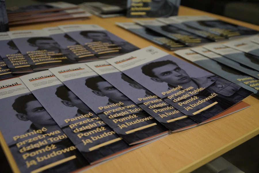 Inauguracja projektu straty.pl podczas XIII edycji nagrody honorowej IPN Świadek Historii w Rzeszowie – 6 listopada 2024. Fot. Marcin Bukała (IPN)