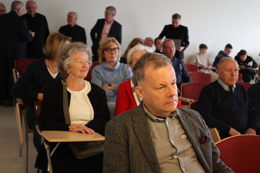 Sesja popularnonaukowa „Błogosławiony Jerzy Popiełuszko – życie, posługa, męczeństwo i pamięć” – Rzeszów, 7 listopada 2024. Fot. Katarzyna Gajda-Bator (IPN)