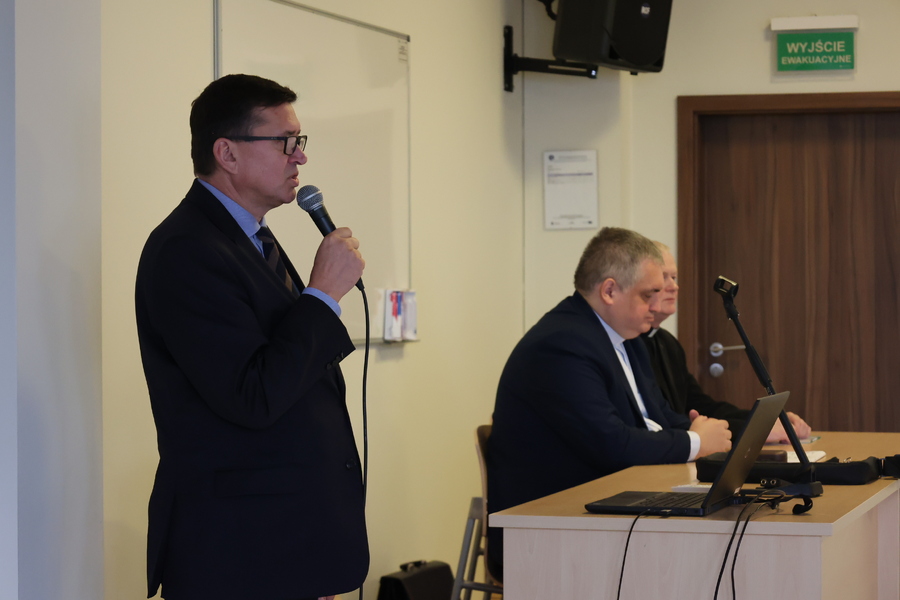 Sesja popularnonaukowa „Błogosławiony Jerzy Popiełuszko – życie, posługa, męczeństwo i pamięć” – Rzeszów, 7 listopada 2024. Fot. Katarzyna Gajda-Bator (IPN)