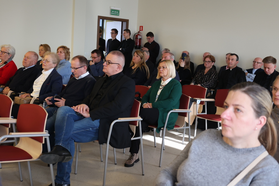 Sesja popularnonaukowa „Błogosławiony Jerzy Popiełuszko – życie, posługa, męczeństwo i pamięć” – Rzeszów, 7 listopada 2024. Fot. Katarzyna Gajda-Bator (IPN)