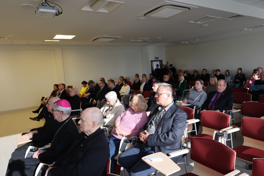 Sesja popularnonaukowa „Błogosławiony Jerzy Popiełuszko – życie, posługa, męczeństwo i pamięć” – Rzeszów, 7 listopada 2024. Fot. Katarzyna Gajda-Bator (IPN)