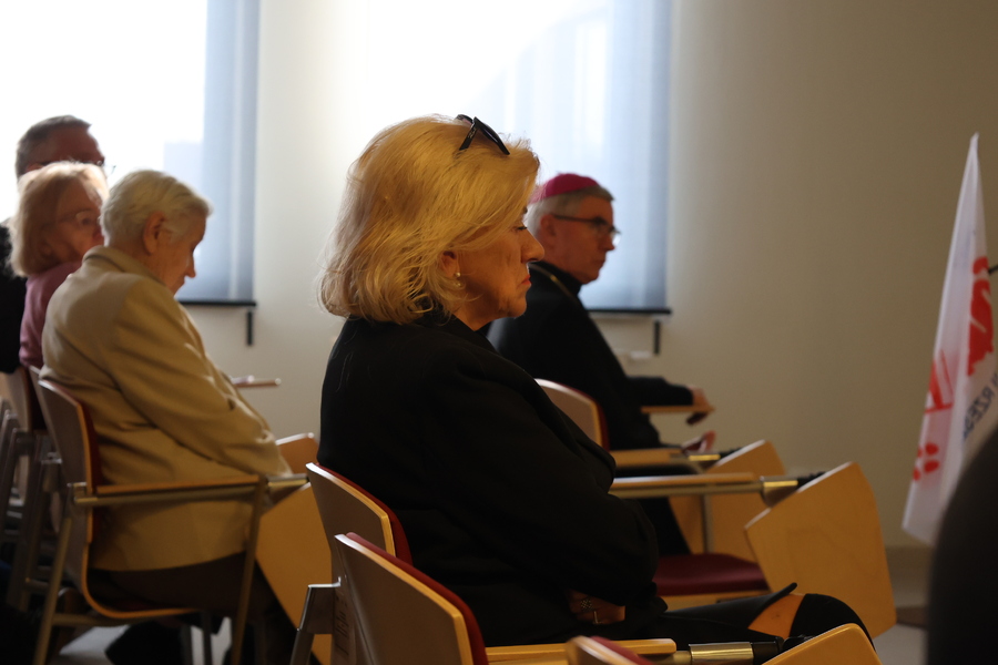 Sesja popularnonaukowa „Błogosławiony Jerzy Popiełuszko – życie, posługa, męczeństwo i pamięć” – Rzeszów, 7 listopada 2024. Fot. Katarzyna Gajda-Bator (IPN)