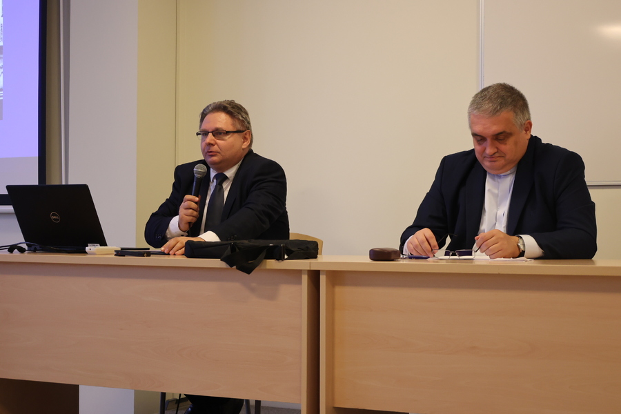 Sesja popularnonaukowa „Błogosławiony Jerzy Popiełuszko – życie, posługa, męczeństwo i pamięć” – Rzeszów, 7 listopada 2024. Fot. Katarzyna Gajda-Bator (IPN)