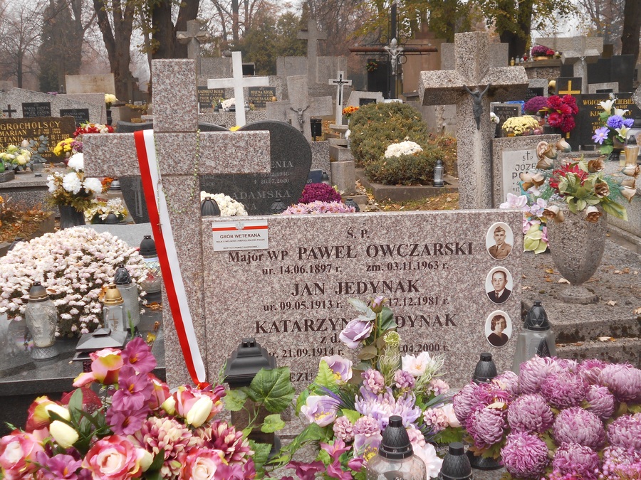 Uroczystość upamiętnienia weterana mjr. obs. Pawła Owczarskiego – Rzeszów, 9 listopada 2024. Fot. Rodzina Owczarskich