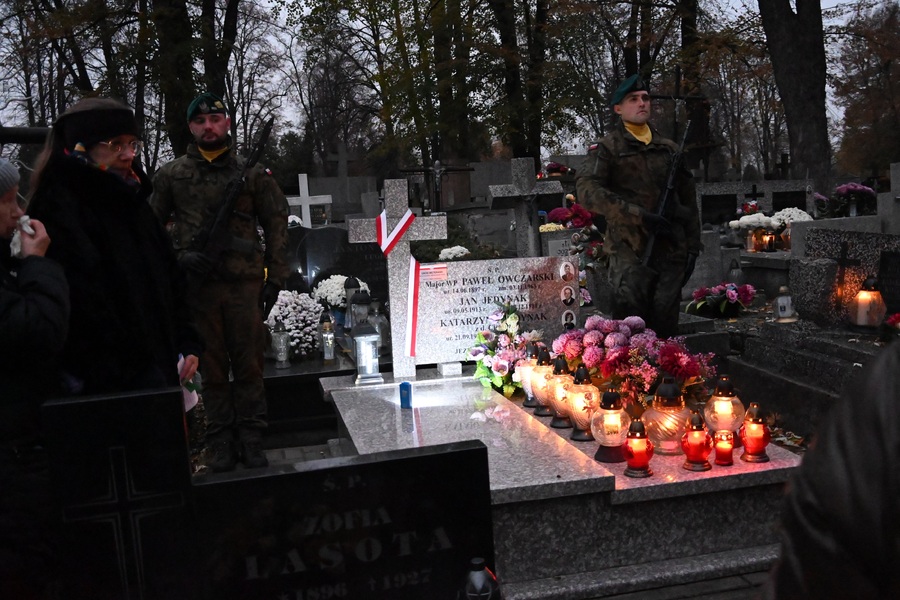 Uroczystość upamiętnienia weterana mjr. obs. Pawła Owczarskiego – Rzeszów, 9 listopada 2024. Fot. Rodzina Owczarskich