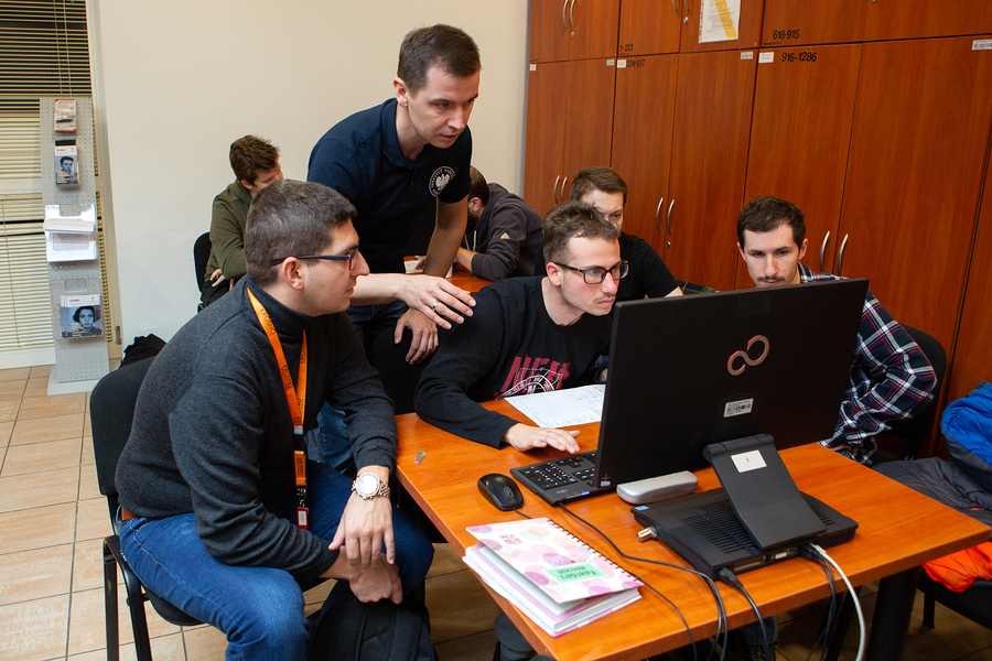 Zajęcia archiwalne ze studentami Uniwersytetu Rzeszowskiego – Rzeszów, 14 listopada 2024. Fot. Igor Witowicz (IPN)