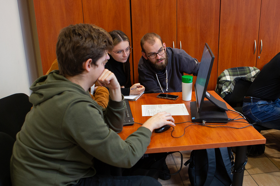 Zajęcia archiwalne ze studentami Uniwersytetu Rzeszowskiego – Rzeszów, 14 listopada 2024. Fot. Igor Witowicz (IPN)