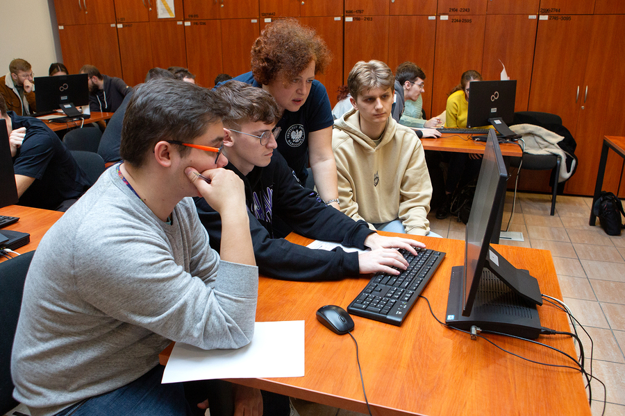 Zajęcia archiwalne ze studentami Uniwersytetu Rzeszowskiego – Rzeszów, 14 listopada 2024. Fot. Igor Witowicz (IPN)