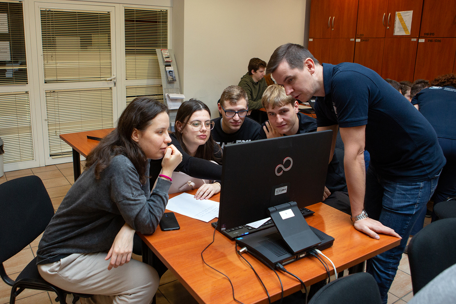 Zajęcia archiwalne ze studentami Uniwersytetu Rzeszowskiego – Rzeszów, 14 listopada 2024. Fot. Igor Witowicz (IPN)