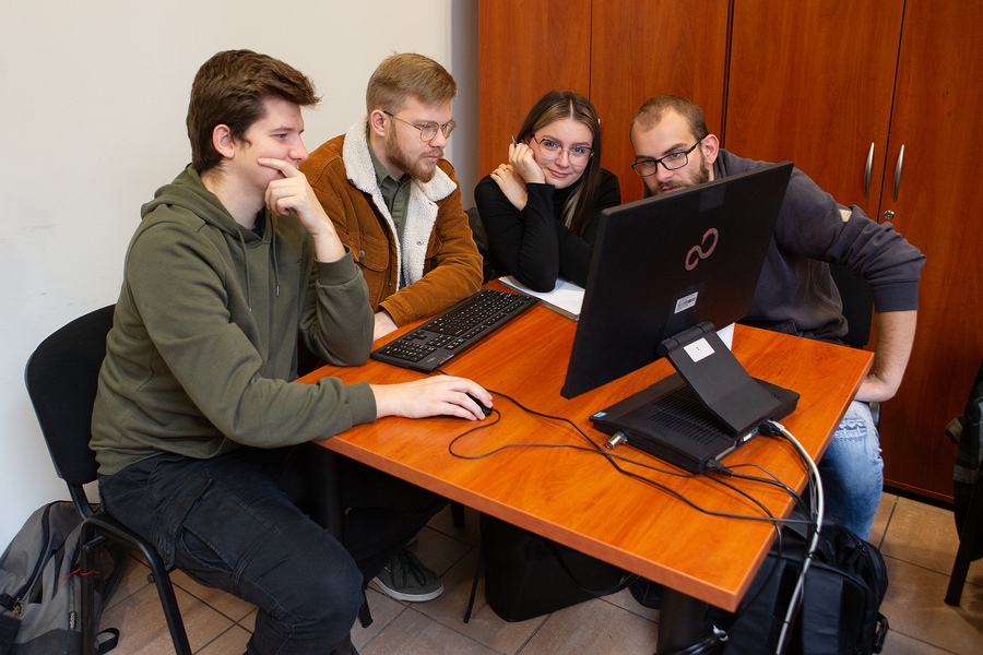 Zajęcia archiwalne ze studentami Uniwersytetu Rzeszowskiego – Rzeszów, 14 listopada 2024. Fot. Igor Witowicz (IPN)