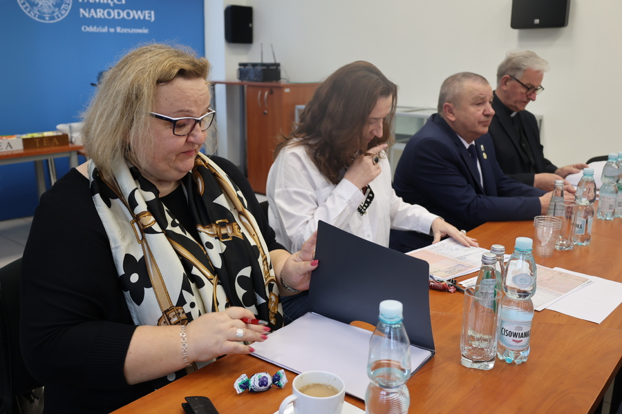 Posiedzenie Komitetu Ochrony Pamięci Walk i Męczeństwa – Rzeszów, 15 listopada 2024. Fot. Katarzyna Gajda-Bator (IPN)