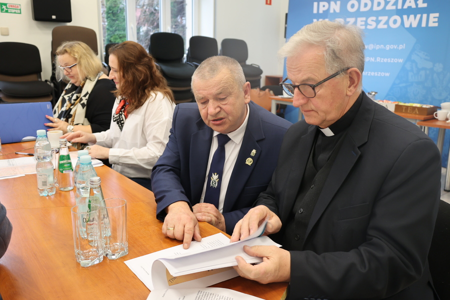 Posiedzenie Komitetu Ochrony Pamięci Walk i Męczeństwa – Rzeszów, 15 listopada 2024. Fot. Katarzyna Gajda-Bator (IPN)