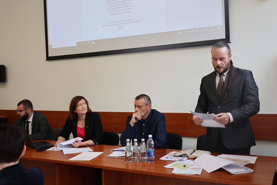 Posiedzenie Komitetu Ochrony Pamięci Walk i Męczeństwa – Rzeszów, 15 listopada 2024. Fot. Katarzyna Gajda-Bator (IPN)
