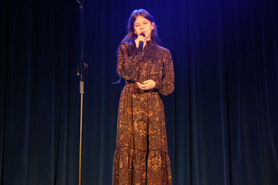 Rzeszowski półfinał IX Festiwalu Piosenki Niezłomnej i Niepodległej im. Henryka Rasiewicza „Kima” – Rzeszów, 20 listopada 2024. Fot. Katarzyna Gajda-Bator (IPN)