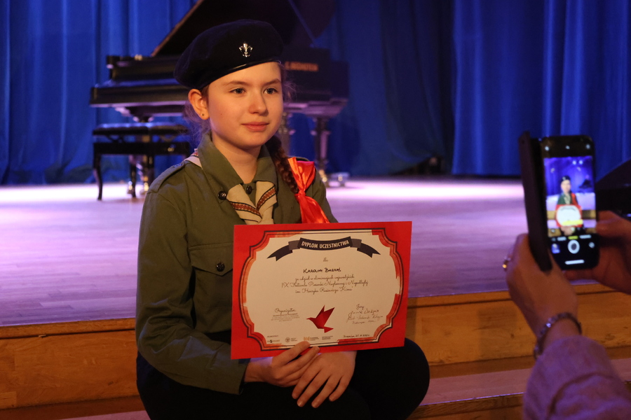 Rzeszowski półfinał IX Festiwalu Piosenki Niezłomnej i Niepodległej im. Henryka Rasiewicza „Kima” – Rzeszów, 20 listopada 2024. Fot. Katarzyna Gajda-Bator (IPN)