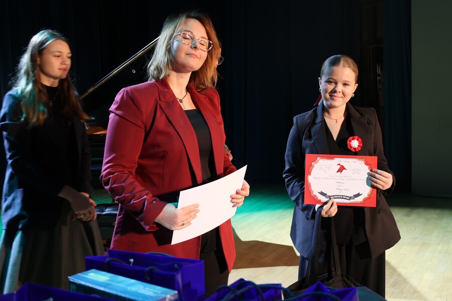 Rzeszowski półfinał IX Festiwalu Piosenki Niezłomnej i Niepodległej im. Henryka Rasiewicza „Kima” – Rzeszów, 20 listopada 2024. Fot. Katarzyna Gajda-Bator (IPN)