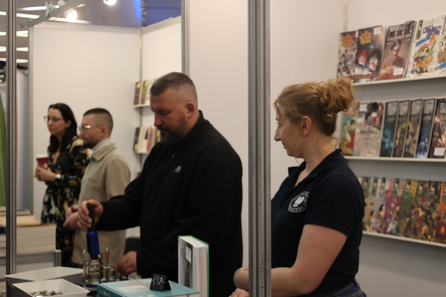 Stoisko IPN na Świątecznych Targach Książki – Rzeszów, 22 listopada 2024. Fot. Katarzyna Gajda-Bator (IPN)