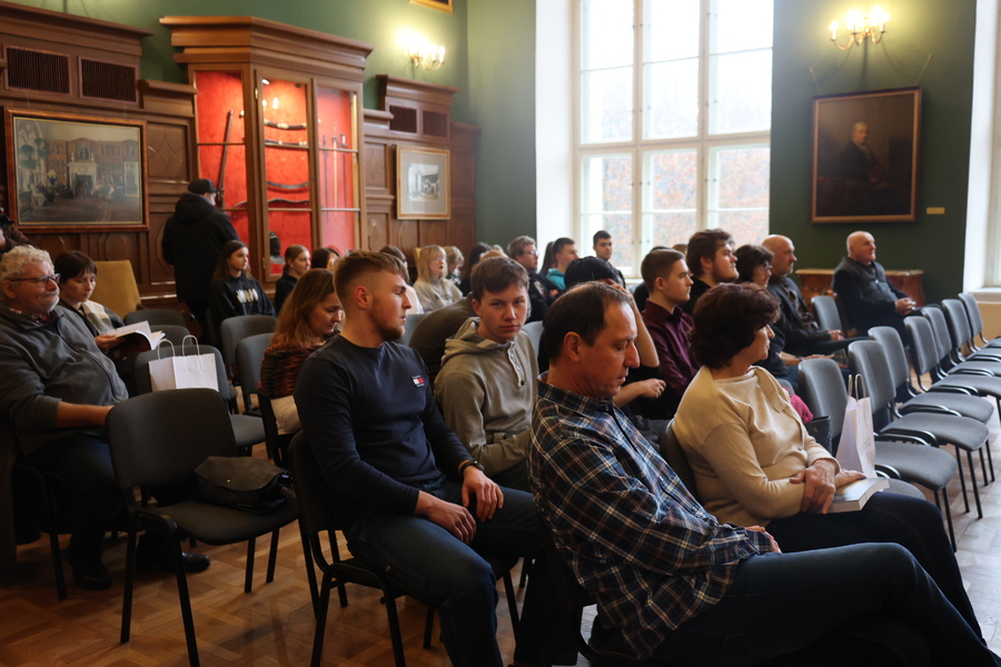 Prezentacja książki dot. arystokracji i ziemiaństwa w II Rzeczypospolitej – Tarnobrzeg, 28 listopada 2024. Fot. Katarzyna Gajda-Bator (IPN)