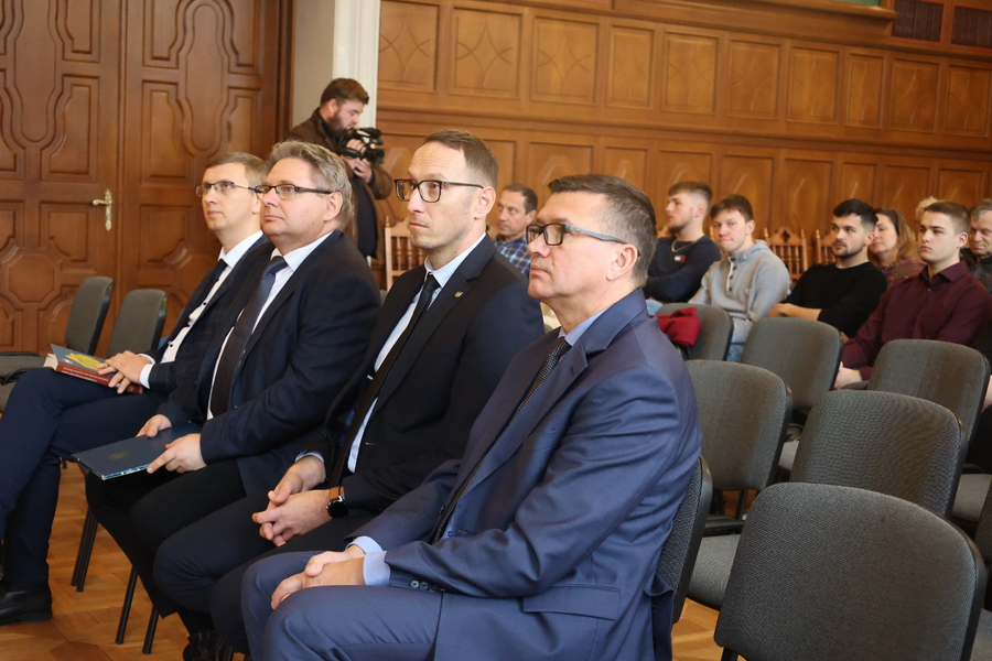 Prezentacja książki dot. arystokracji i ziemiaństwa w II Rzeczypospolitej – Tarnobrzeg, 28 listopada 2024. Fot. Katarzyna Gajda-Bator (IPN)