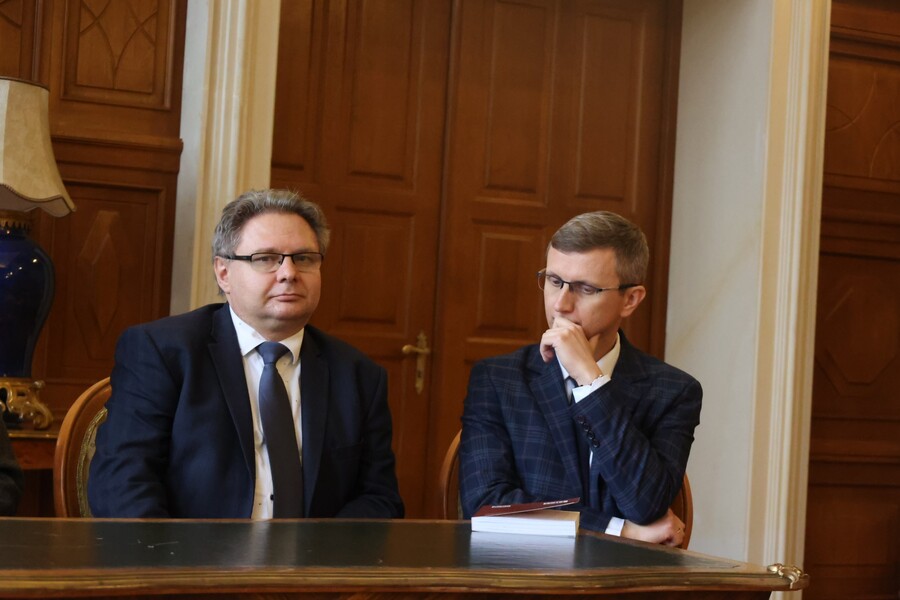 Prezentacja książki dot. arystokracji i ziemiaństwa w II Rzeczypospolitej – Tarnobrzeg, 28 listopada 2024. Fot. Katarzyna Gajda-Bator (IPN)