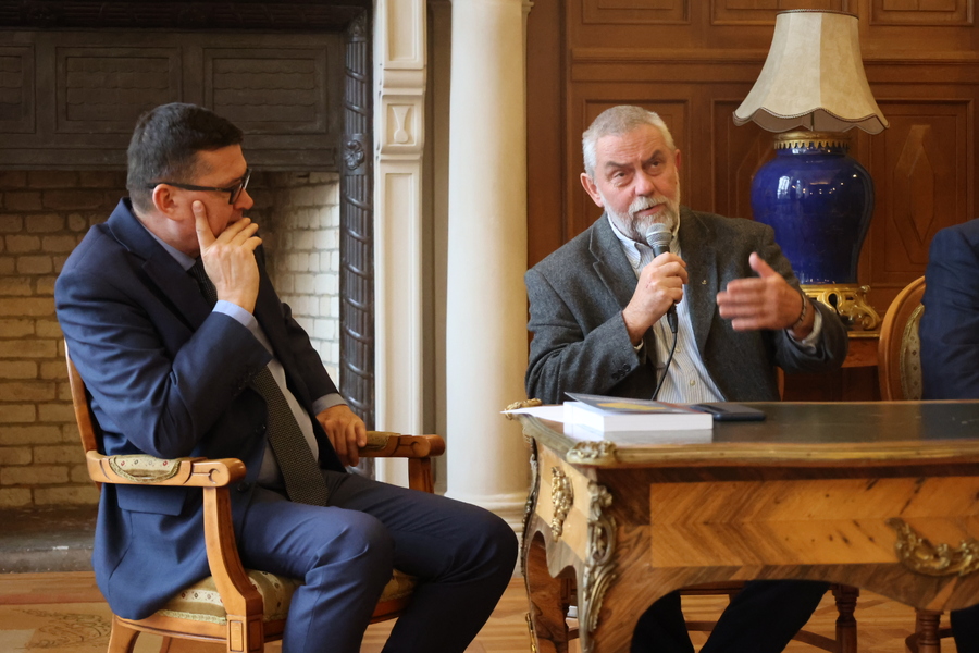 Prezentacja książki dot. arystokracji i ziemiaństwa w II Rzeczypospolitej – Tarnobrzeg, 28 listopada 2024. Fot. Katarzyna Gajda-Bator (IPN)