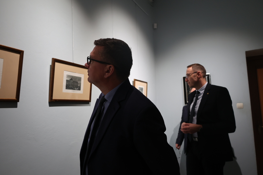 Zwiedzanie Muzeum - Zamku Tarnowskich w Tarnobrzegu, 28 listopada 2024. Fot. Katarzyna Gajda-Bator (IPN)