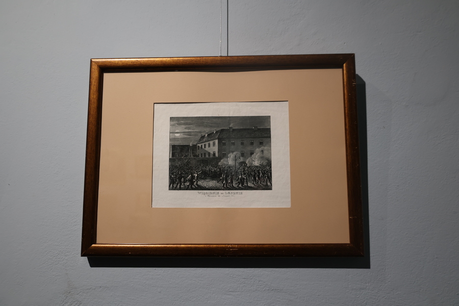 Zwiedzanie Muzeum - Zamku Tarnowskich w Tarnobrzegu, 28 listopada 2024. Fot. Marcin Bukała (IPN)