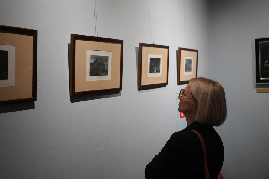 Zwiedzanie Muzeum - Zamku Tarnowskich w Tarnobrzegu, 28 listopada 2024. Fot. Katarzyna Gajda-Bator (IPN)