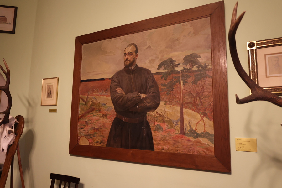 Zwiedzanie Muzeum - Zamku Tarnowskich w Tarnobrzegu, 28 listopada 2024. Fot. Katarzyna Gajda-Bator (IPN)