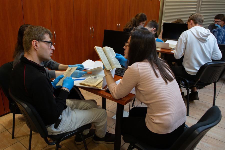 Lekcja archiwalna w Oddziałowym Archiwum IPN, Rzeszów – 28 listopada 2024. Fot. Igor Witowicz (IPN)