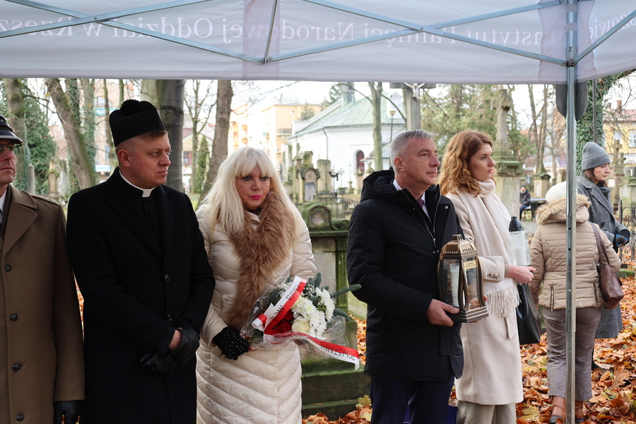 Obchody 194. rocznicy wybuchu Powstania Listopadowego – Rzeszów, 29 listopada 2024. Fot. Katarzyna Gajda-Bator (IPN)