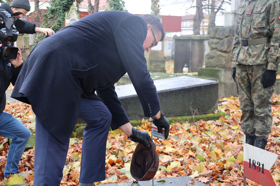 Obchody 194. rocznicy wybuchu Powstania Listopadowego – Rzeszów, 29 listopada 2024. Fot. Katarzyna Gajda-Bator (IPN)