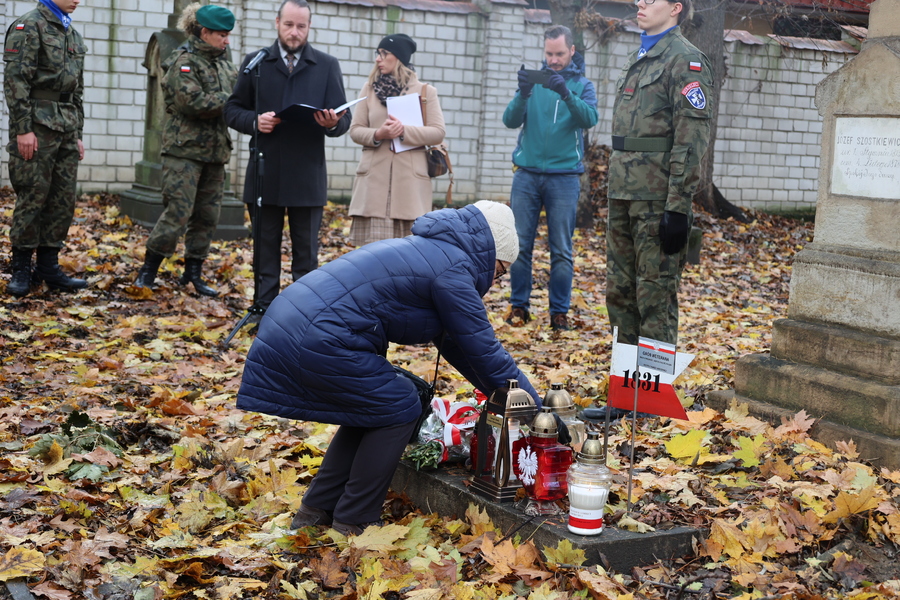 Obchody 194. rocznicy wybuchu Powstania Listopadowego – Rzeszów, 29 listopada 2024. Fot. Katarzyna Gajda-Bator (IPN)