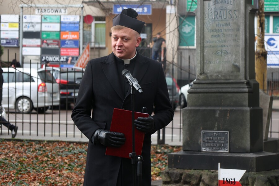 Obchody 194. rocznicy wybuchu Powstania Listopadowego – Rzeszów, 29 listopada 2024. Fot. Katarzyna Gajda-Bator (IPN)