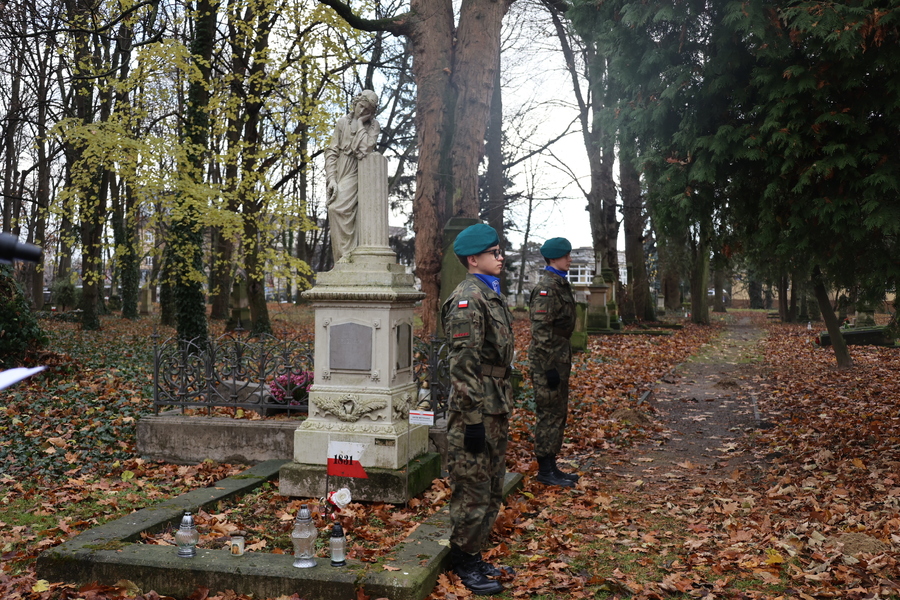 Obchody 194. rocznicy wybuchu Powstania Listopadowego – Rzeszów, 29 listopada 2024. Fot. Katarzyna Gajda-Bator (IPN)