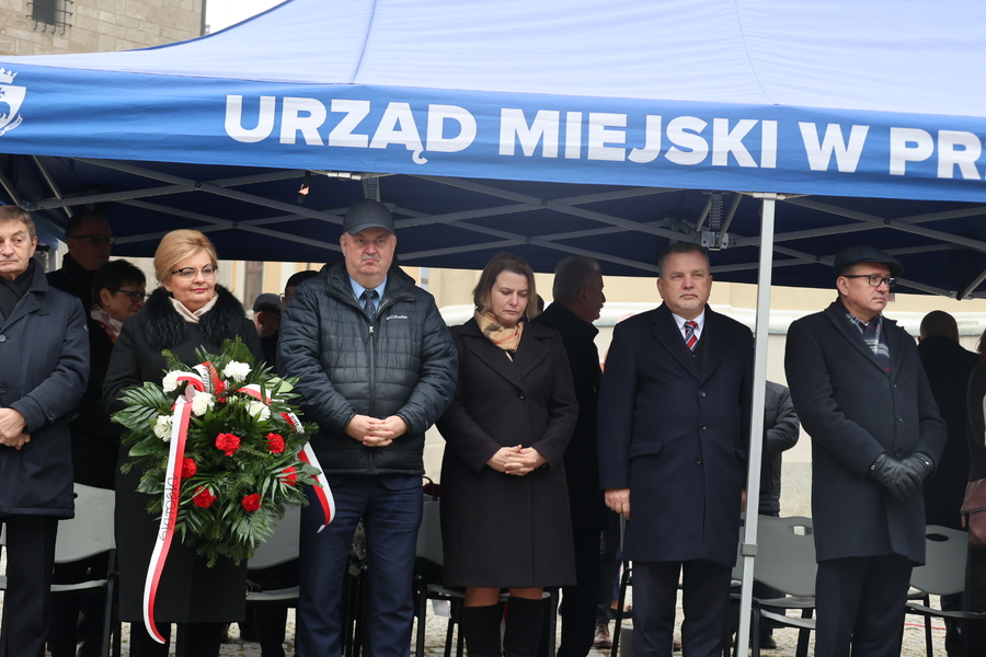 Uroczystość odsłonięcia i poświęcenia pomnika bł. ks. Jerzego Popiełuszki – Przemyśl, 1 grudnia 2024. Fot. Katarzyna Gajda-Bator (IPN)