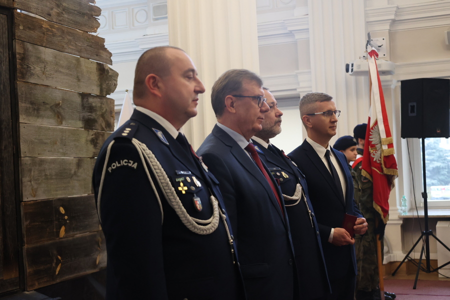 Odznaczenia podczas III Wojewódzkiego Międzypokoleniowego Spotkania upamiętniającego losy zesłańców Sybiru – Rzeszów, 5 grudnia 2024. Fot. Katarzyna Gajda-Bator (IPN)