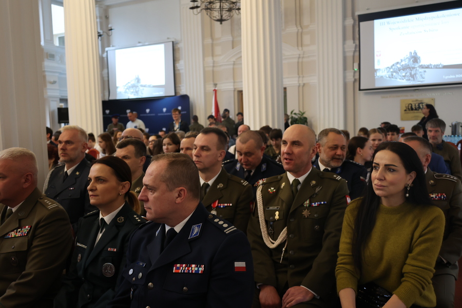 III Wojewódzkie Międzypokoleniowe Spotkanie upamiętniające losy zesłańców Sybiru – Rzeszów, 5 grudnia 2024. Fot. Katarzyna Gajda-Bator (IPN)