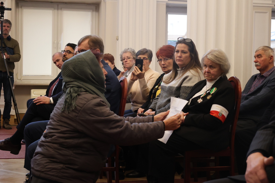 III Wojewódzkie Międzypokoleniowe Spotkanie upamiętniające losy zesłańców Sybiru – Rzeszów, 5 grudnia 2024. Fot. Katarzyna Gajda-Bator (IPN)