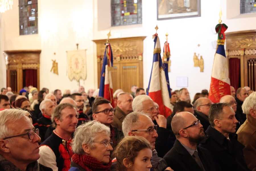 Wizyta delegacji z IPN na obchodach 80. rocznicy wyzwolenia Fréland – 7 grudnia 2024. Fot. Maria Rejman (IPN)