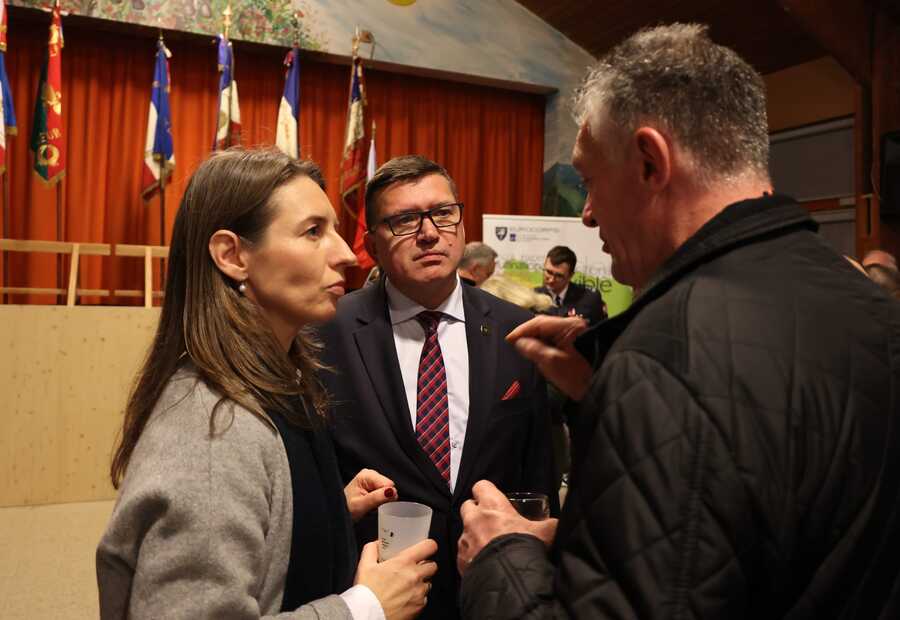 Wizyta delegacji z IPN na obchodach 80. rocznicy wyzwolenia Fréland – 7 grudnia 2024. Fot. Maria Rejman (IPN)