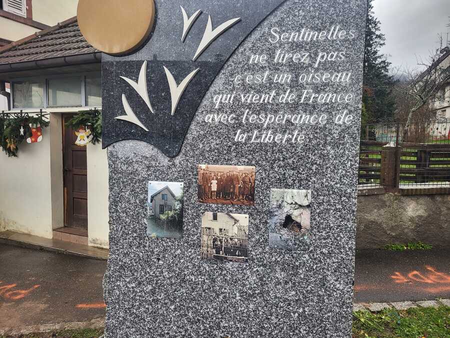 Wizyta delegacji z IPN na obchodach 80. rocznicy wyzwolenia Fréland – 7 grudnia 2024. Fot. Maria Rejman (IPN)