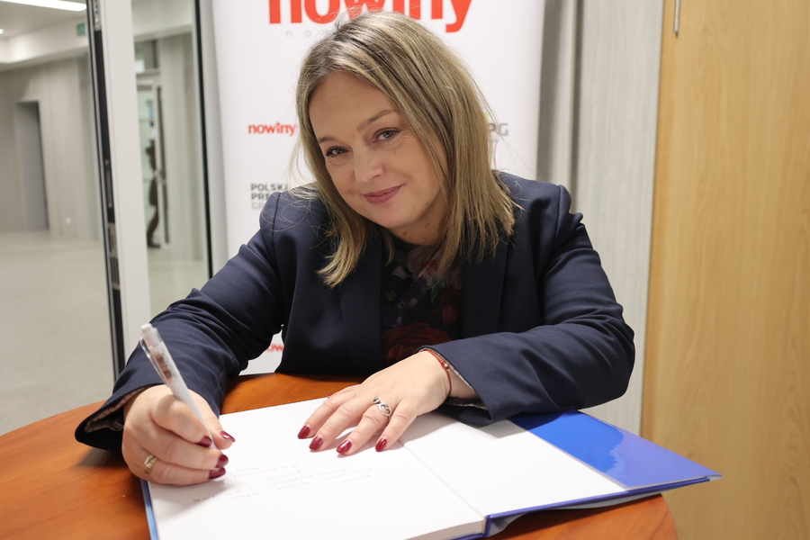 Ula Sobol na Grudniowym Forum Seniora w Rzeszowie – 9 grudnia 2024. Fot. Katarzyna Gajda-Bator (IPN)