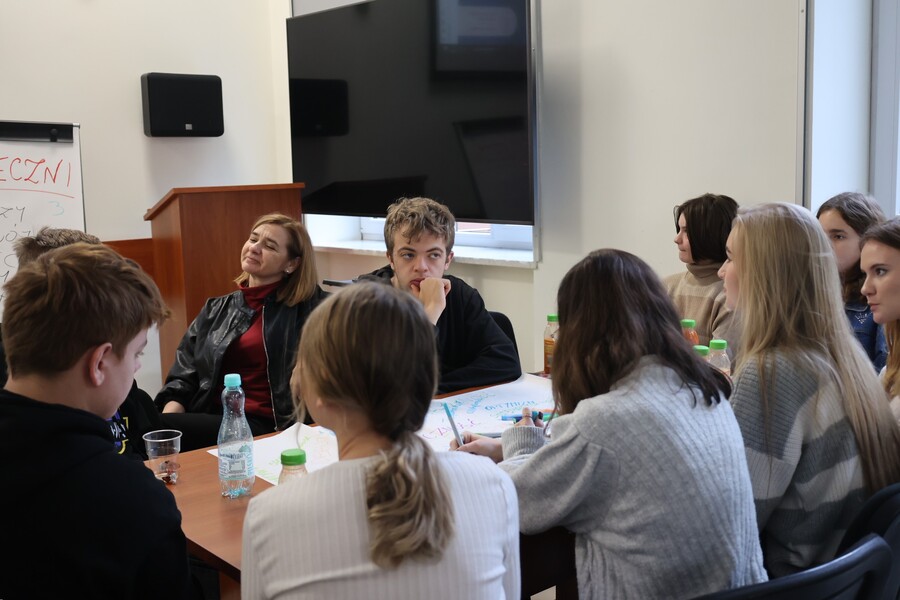 „Silni Polską!” – warsztaty z ekspertami z IPN – Rzeszów, 10 grudnia 2024. Fot. Katarzyna Gajda-Bator (IPN)