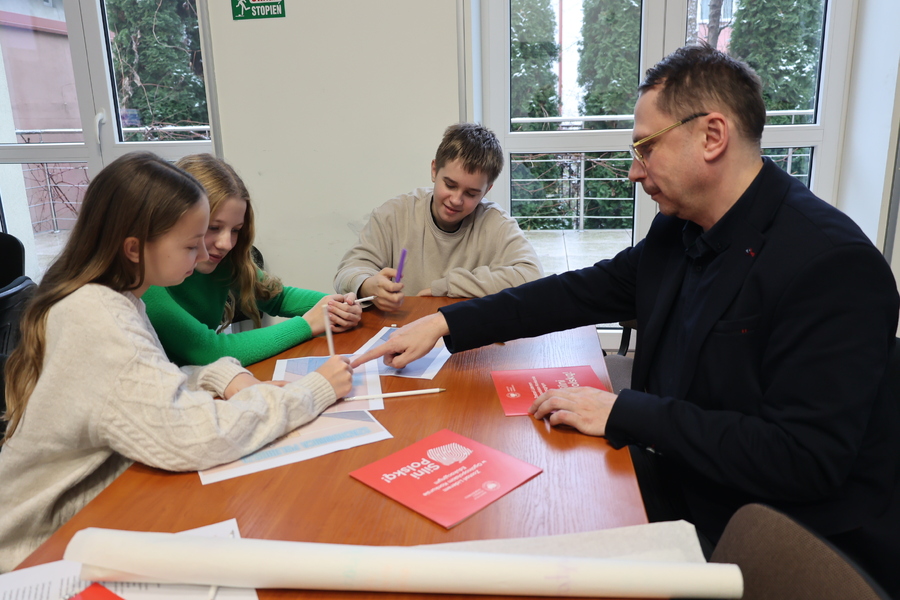 „Silni Polską!” – warsztaty z ekspertami z IPN – Rzeszów, 11 grudnia 2024. Fot. Katarzyna Gajda-Bator (IPN)