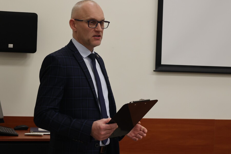 Spotkanie autorskie z prof. Janem Majchrowskim – Rzeszów, 12 grudnia 2024. Fot. Katarzyna Gajda-Bator (IPN)