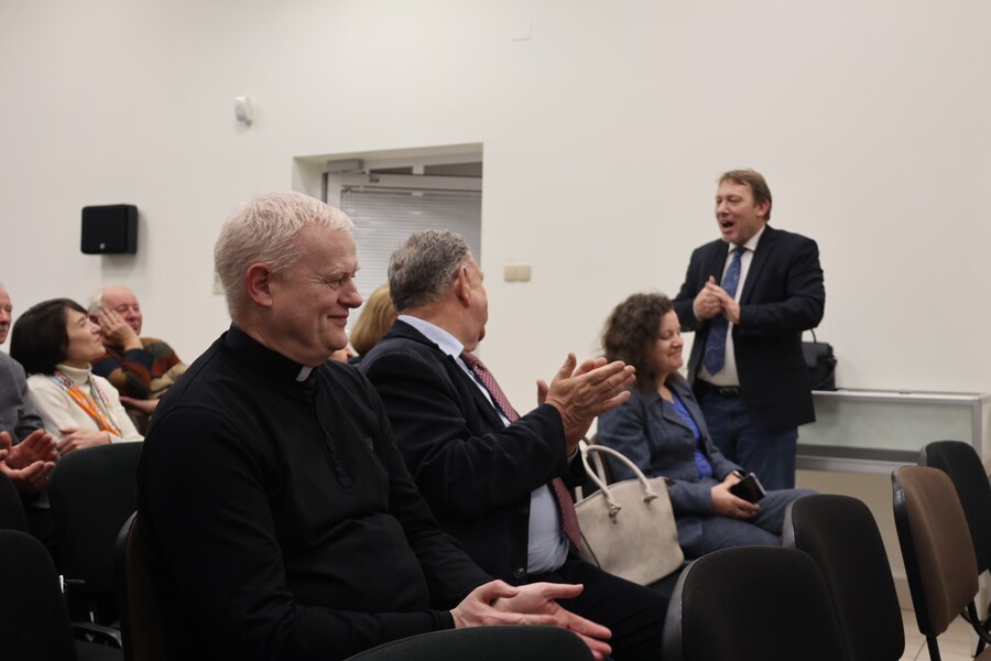 Spotkanie autorskie z prof. Janem Majchrowskim – Rzeszów, 12 grudnia 2024. Fot. Katarzyna Gajda-Bator (IPN)