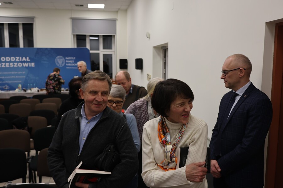Spotkanie autorskie z prof. Janem Majchrowskim – Rzeszów, 12 grudnia 2024. Fot. Katarzyna Gajda-Bator (IPN)