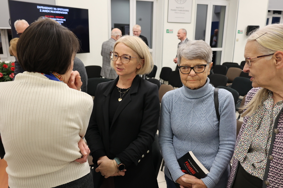 Spotkanie autorskie z prof. Janem Majchrowskim – Rzeszów, 12 grudnia 2024. Fot. Katarzyna Gajda-Bator (IPN)